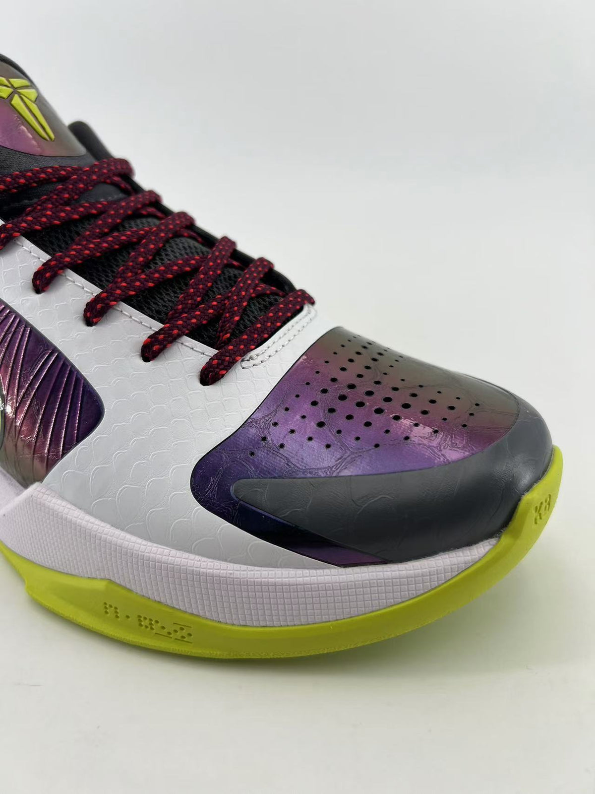 Nike Kobe 5 Protro Basketball Shoes White Purple Volt CD4991-100