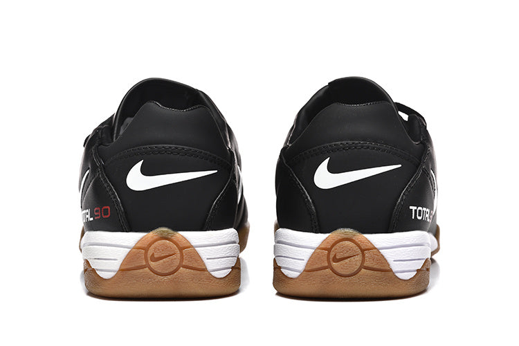 Nike Total 90 Black White Indoor Soccer Shoes