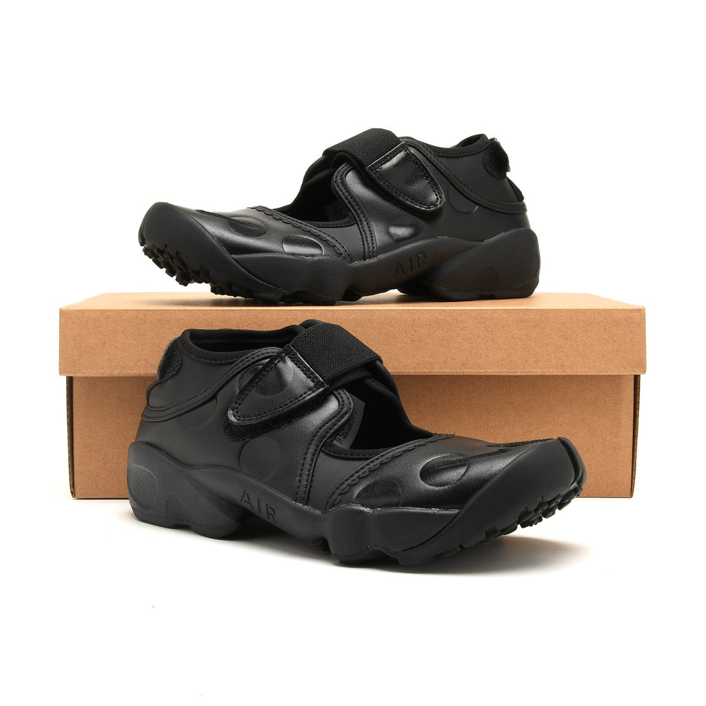 Nike Air Rift BR Split-Toe Shoe Black Silver
