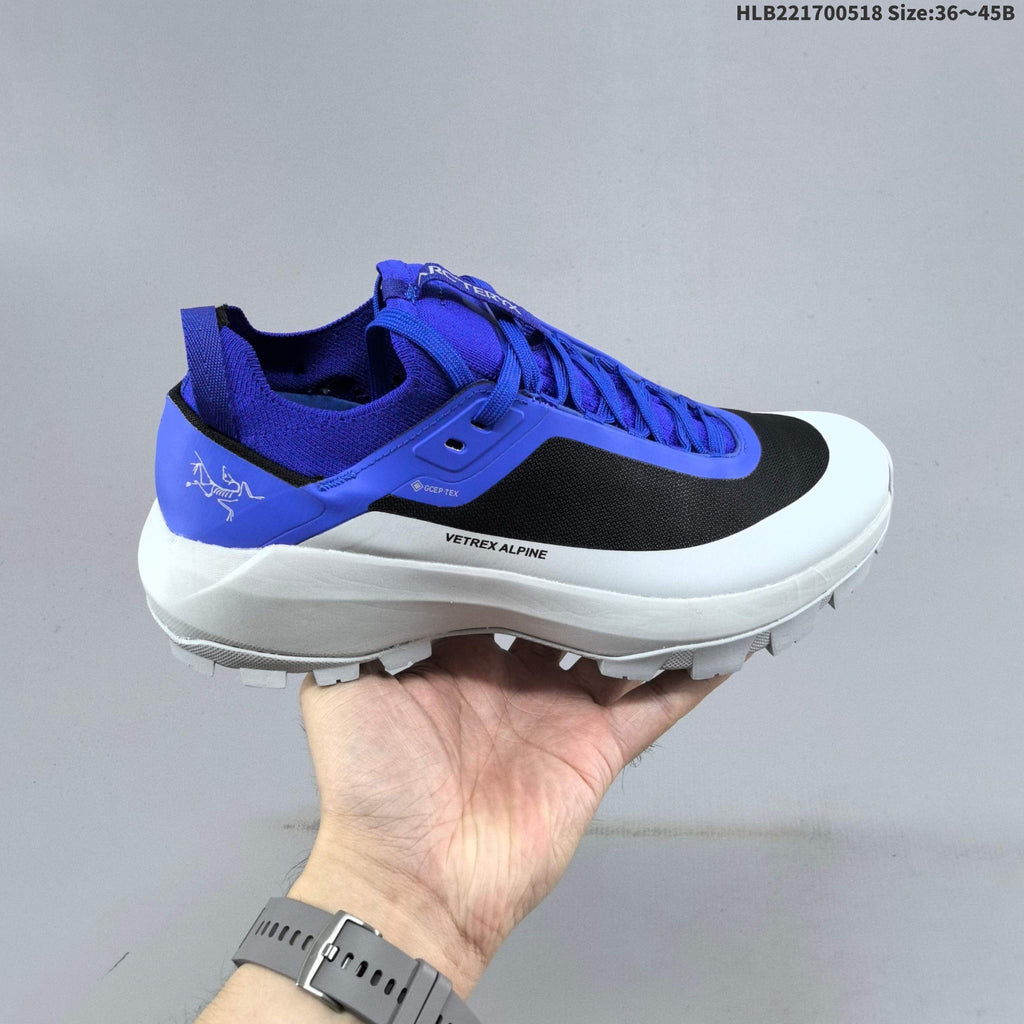 Arc'teryx Konseal Vertex Alpine Trail Shoes, Blue Black White