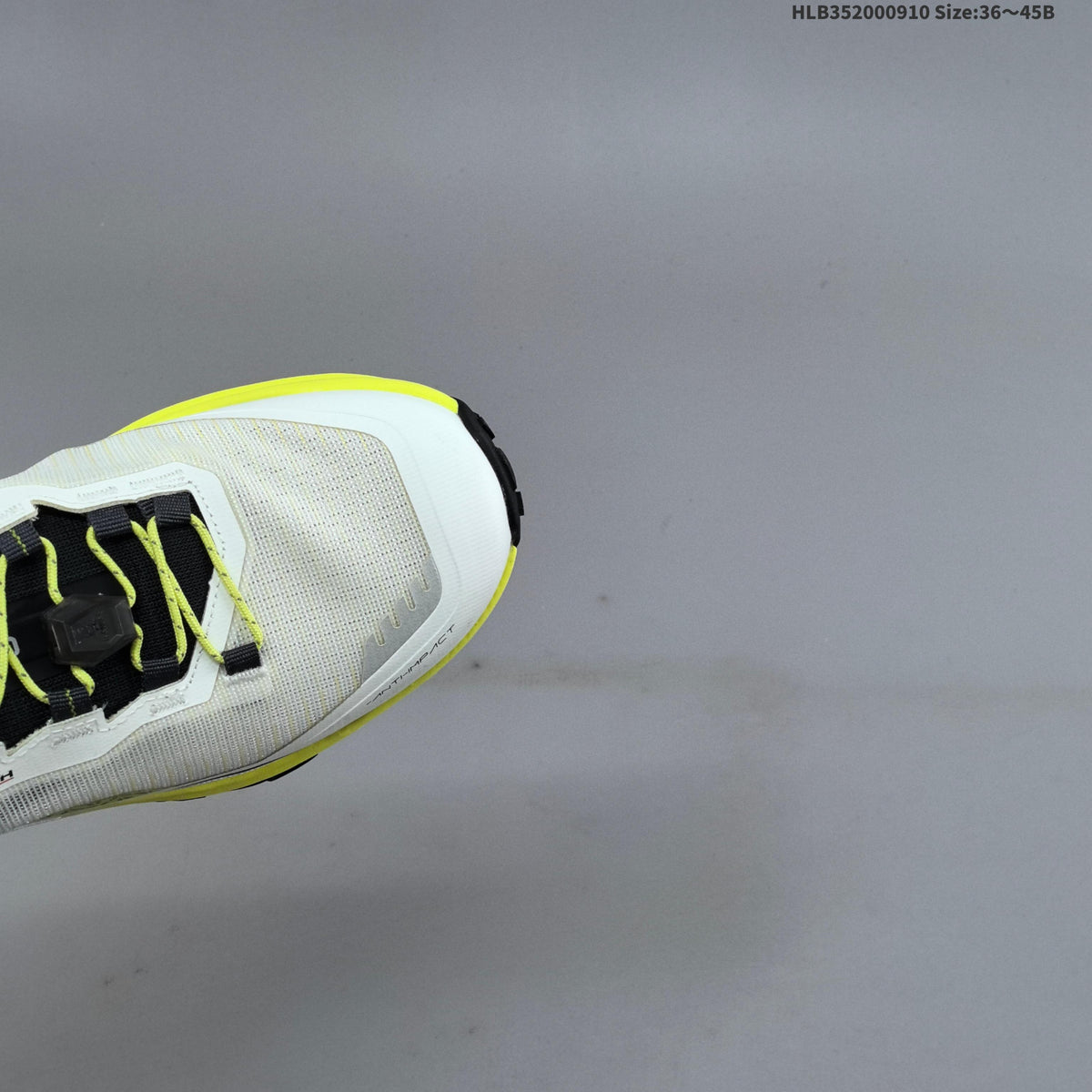 Kailas FUGA EX330 Trail Running Shoes, White and Neon Yellow