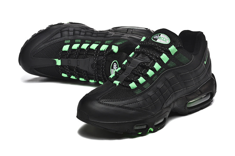 Nike Air Max 95 TT Black and Green Sneakers