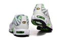 Nike Air Max Plus White and Volt Sneakers