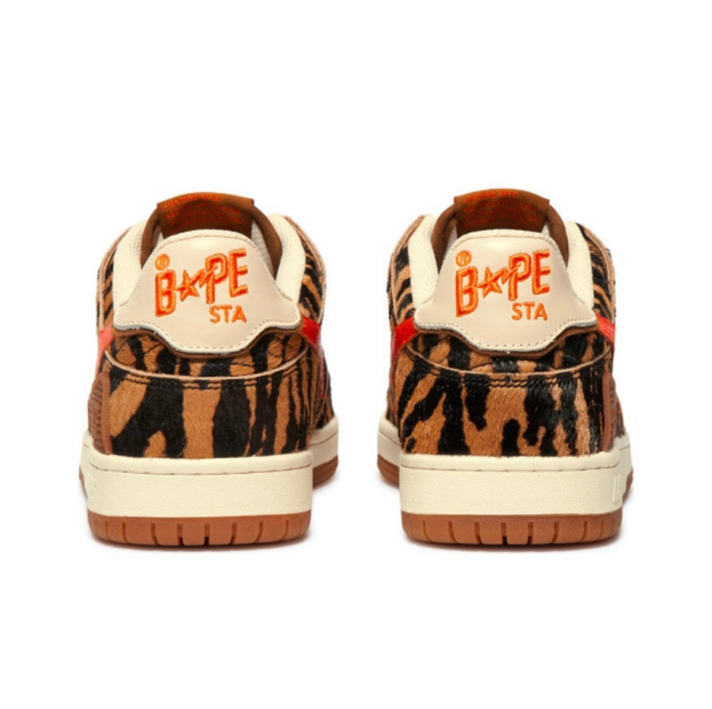 BAPE SK8 STA Tiger-Stripe Low-Top Sneakers