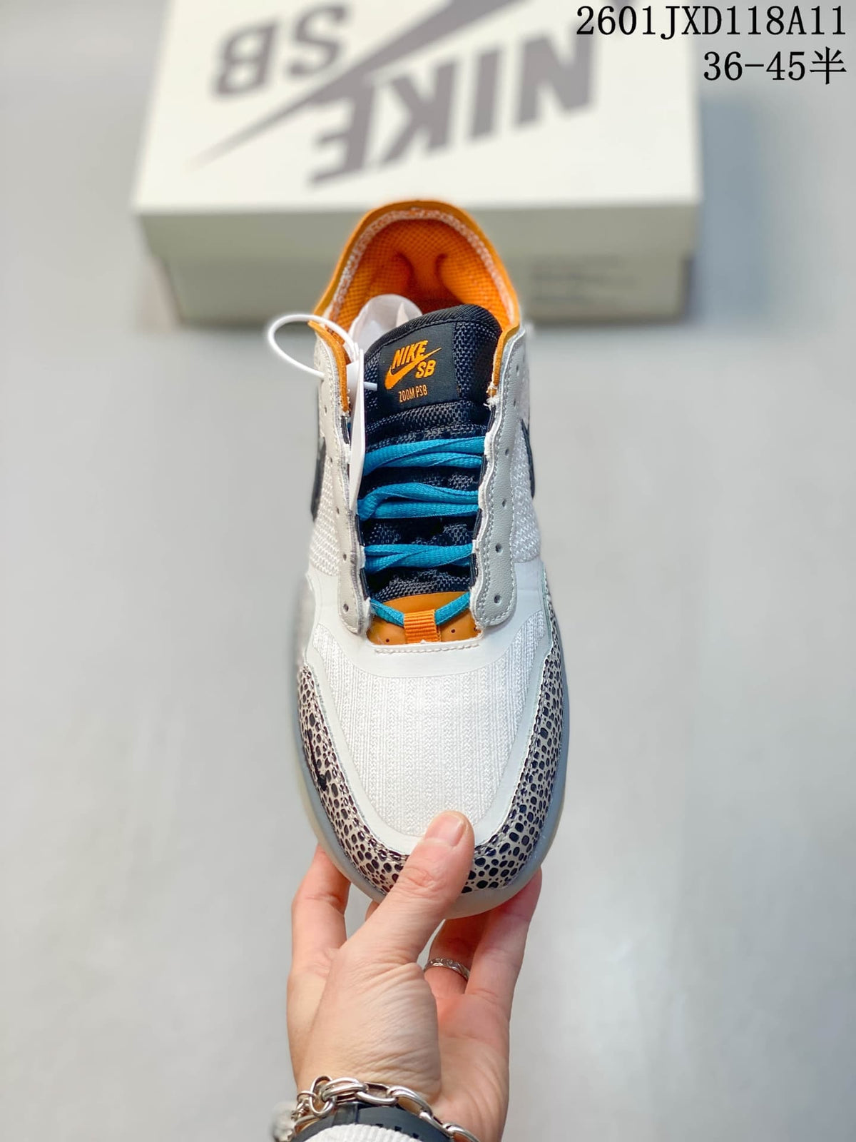 Nike SB PS8 Sneakers White Blue Orange FV8493-200