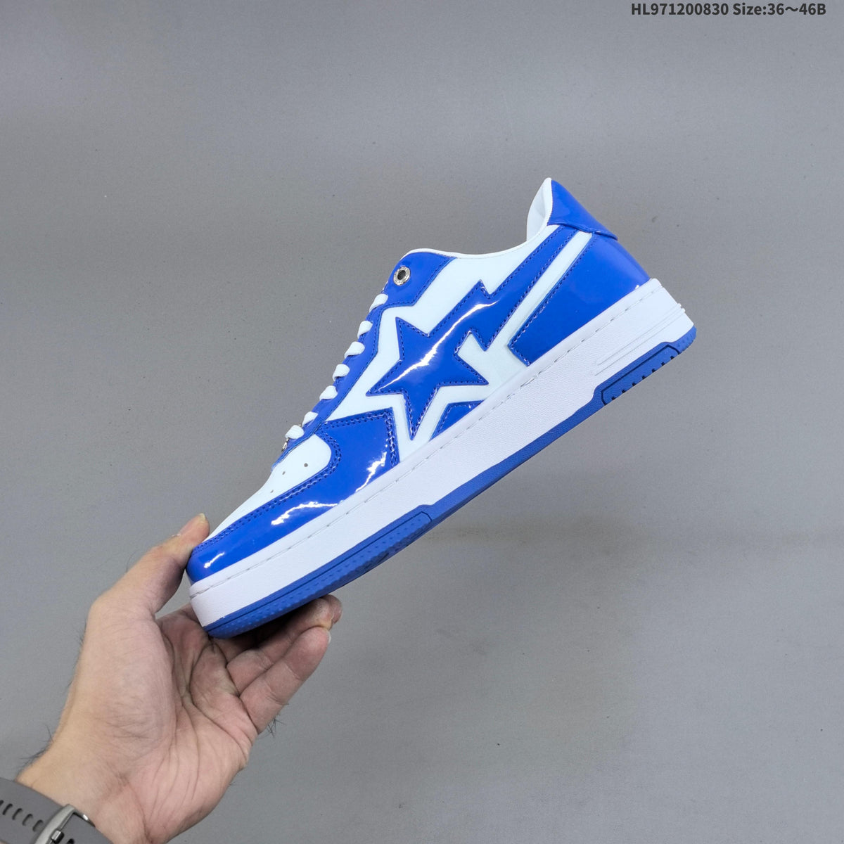 BAPE SK8 STA Low-Top Sneakers in Blue or Green