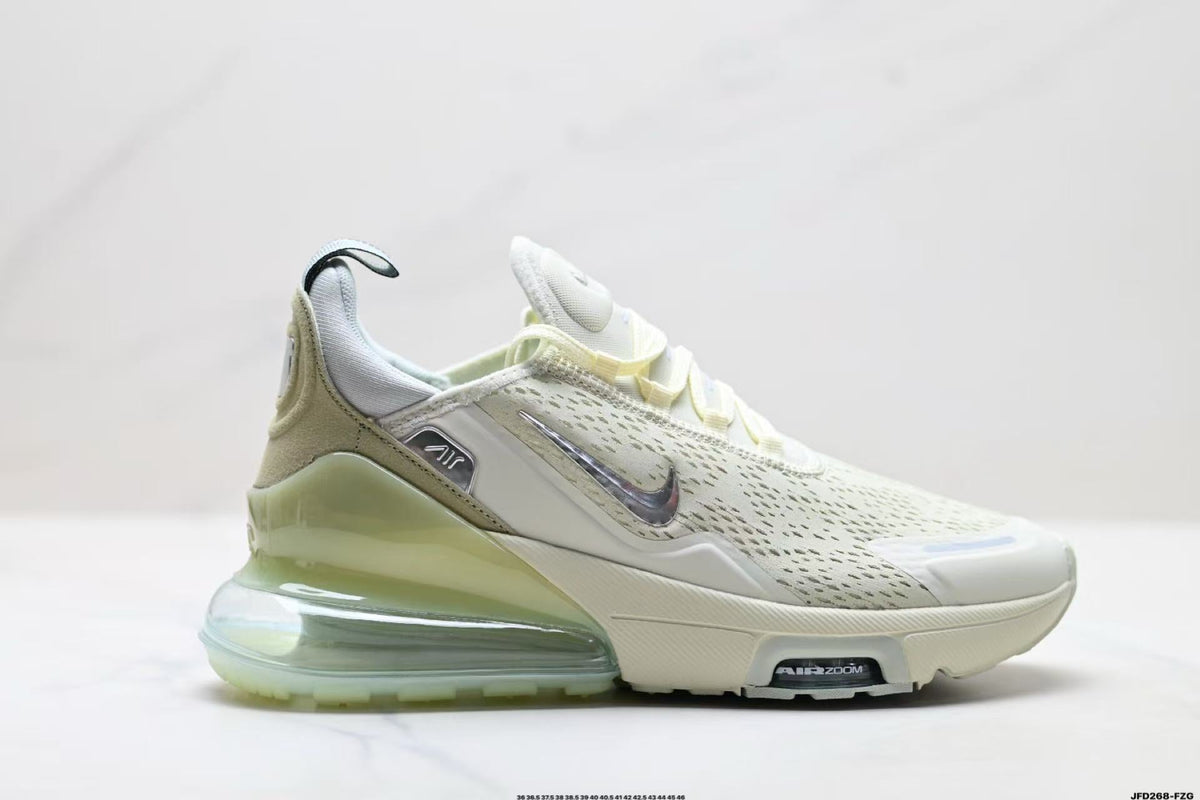 Nike Air Max 270 Sneakers in Ivory and Pale Green IO9884-001