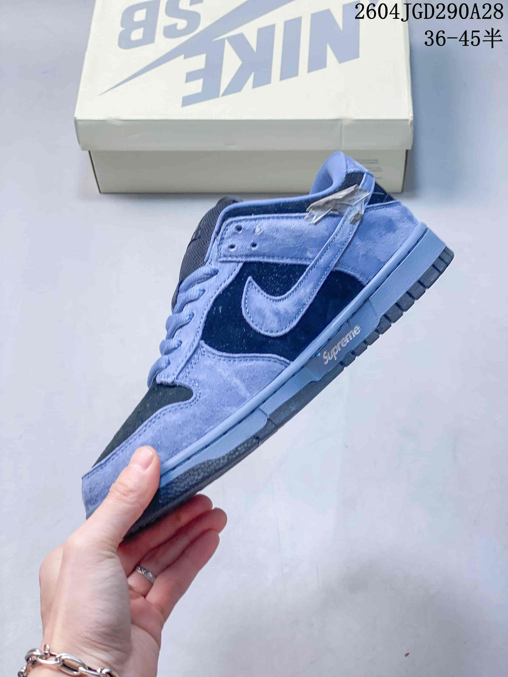 Nike Dunk Low Pro Blue Skateboarding Sneakers