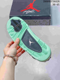 Jordan Air Jordan 4 Retro High-Top Sneakers Grey Mint