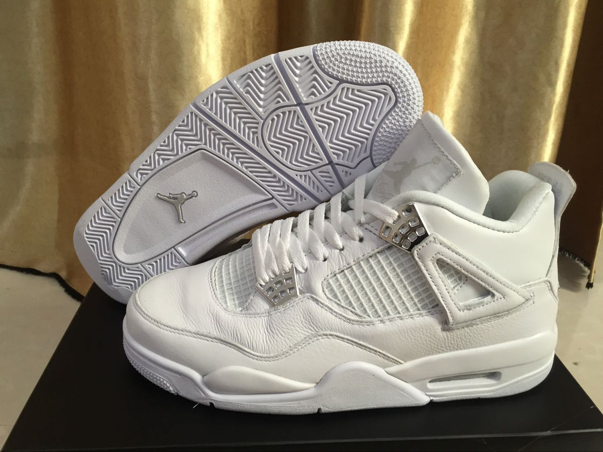Jordan Air Jordan 4 Retro White High-Top Sneakers