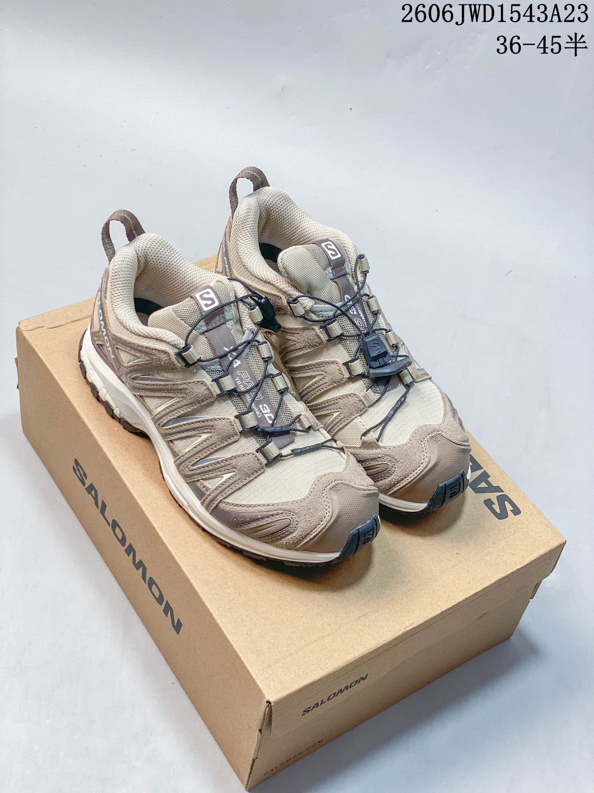 Salomon XA Pro 3D Trail Running Shoes Beige