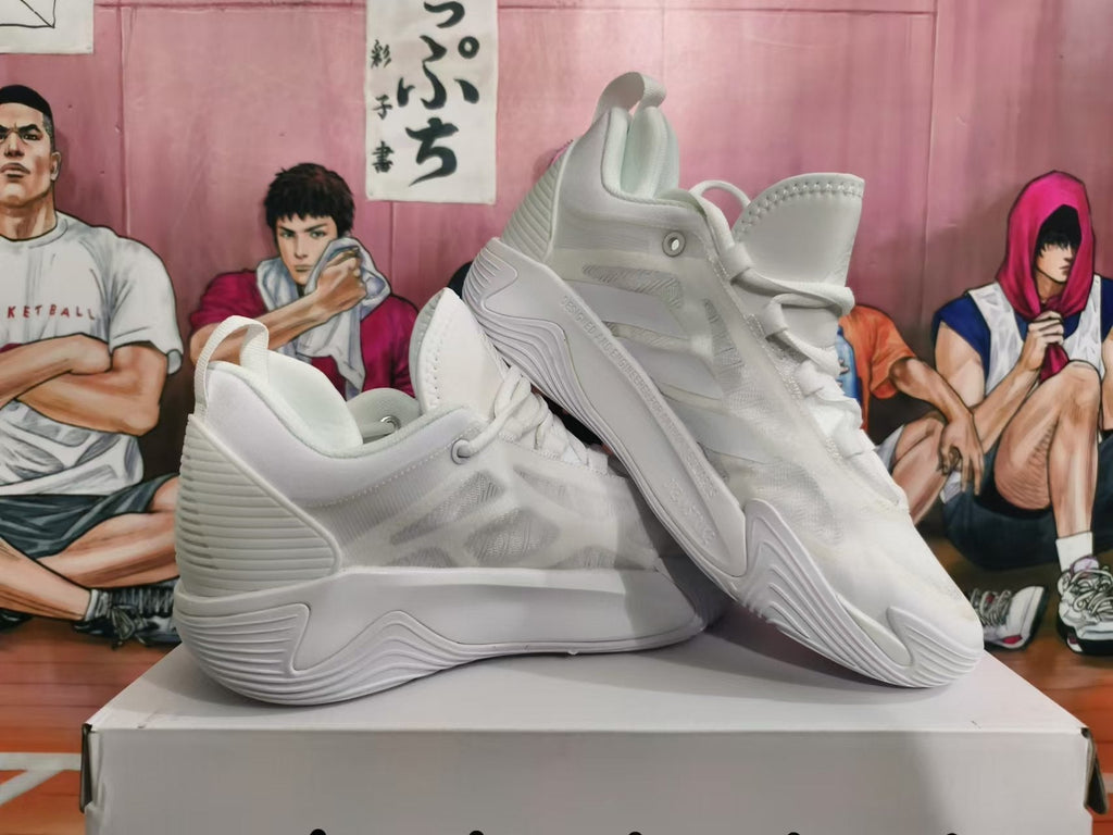 White Basketball Sneakers