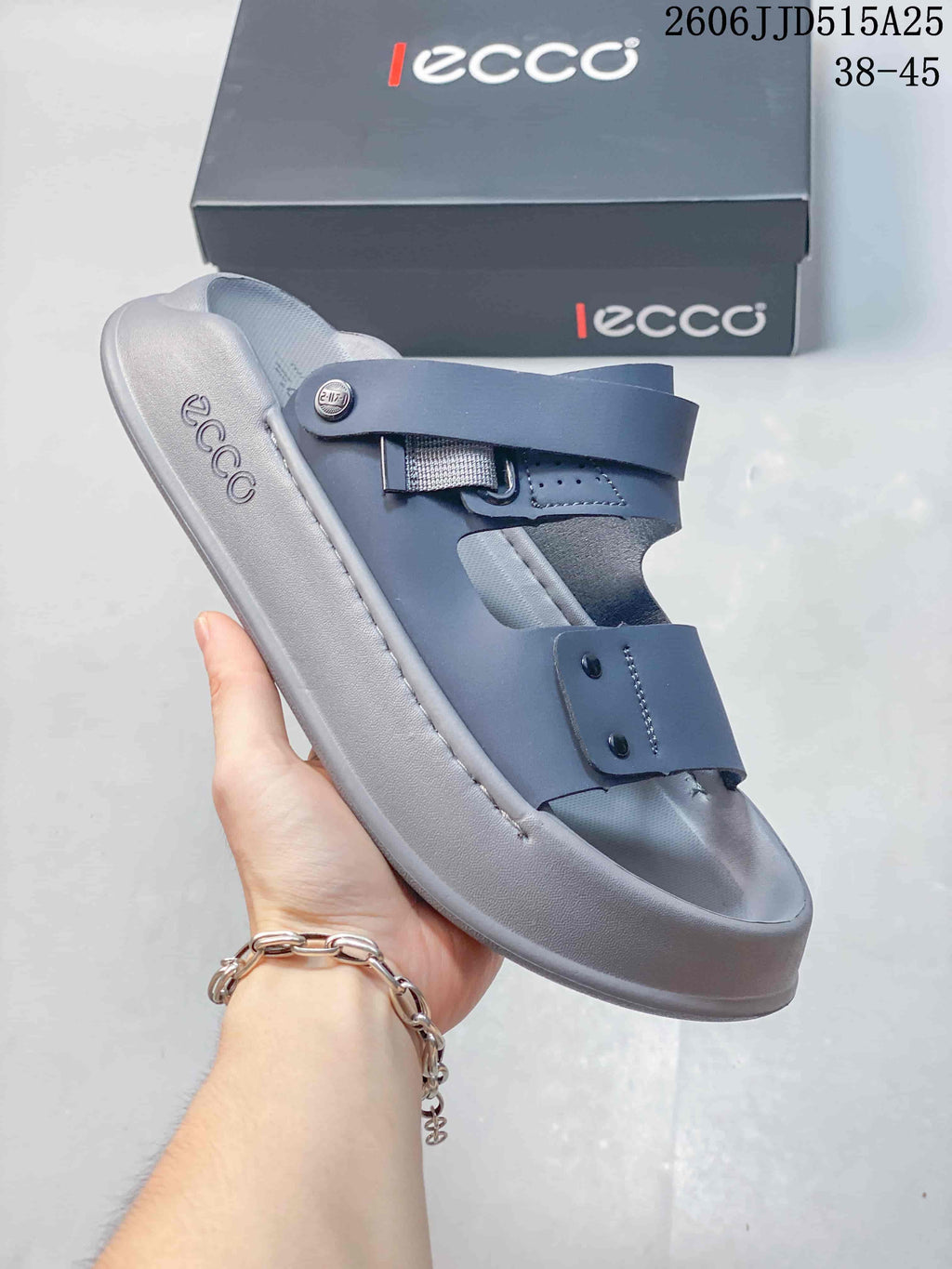 ECCO 612350QWY Adjustable Strap Sport Sandals