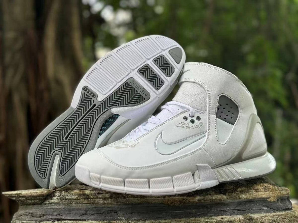 Nike Zoom Huarache 2K5 High-Top Sneakers White