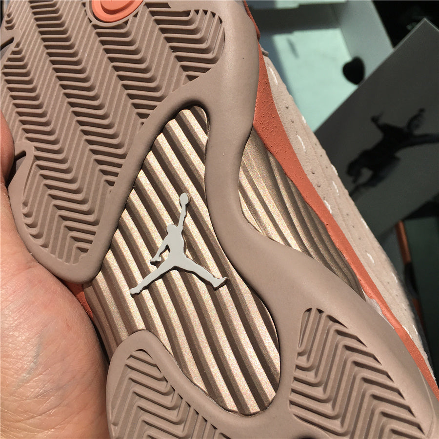 Jordan 14 Low CLOT Terracotta Blush Sneakers DC9857-200