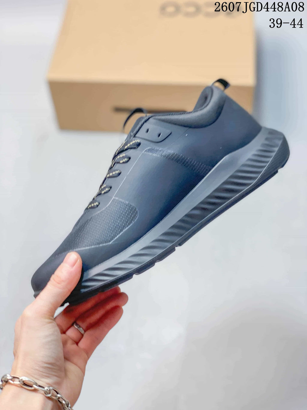 ECCO 710280OPW Dark Gray Casual Running Sneakers