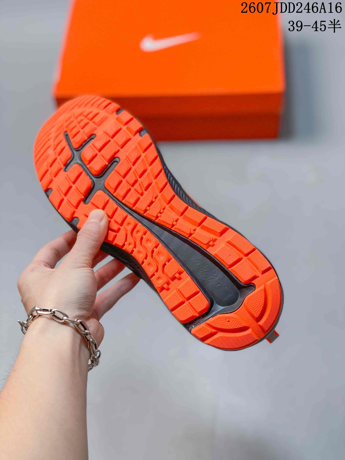 Nike Zoom Winflo 9X Running Sneakers Dark Gray Orange CZ6720-001