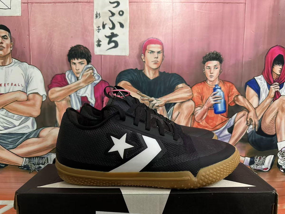 Converse Black and Gum Low-Top Sneakers