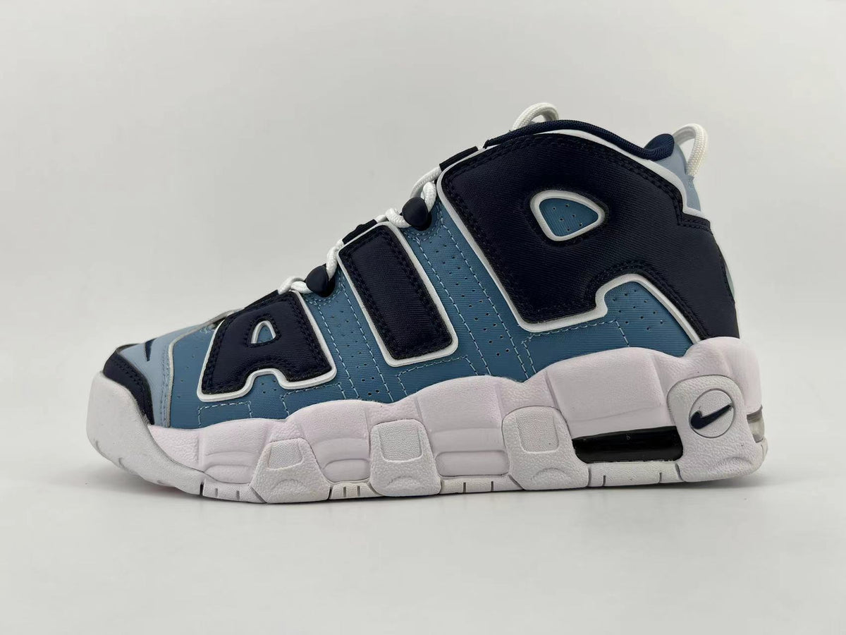 Nike Air More Uptempo Sneakers Blue Black White 415082-404