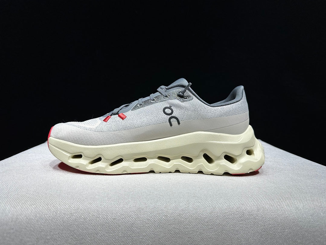 On Cloudtilt Sneakers in Ivory and Gray
