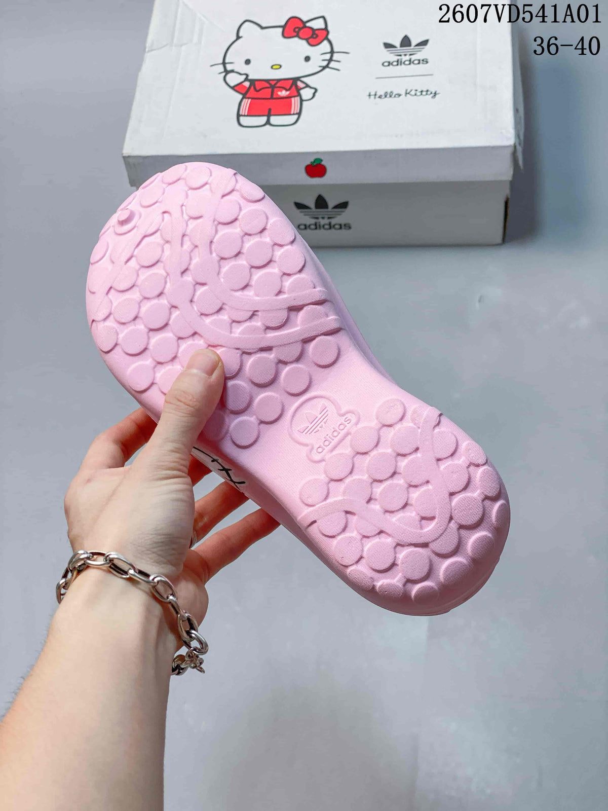 adidas x Hello Kitty Pink Platform Mule Clogs 07VD541A01