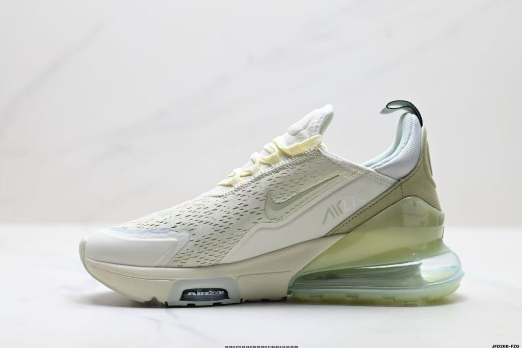 Nike Air Max 270 Sneakers in Ivory and Pale Green IO9884-001