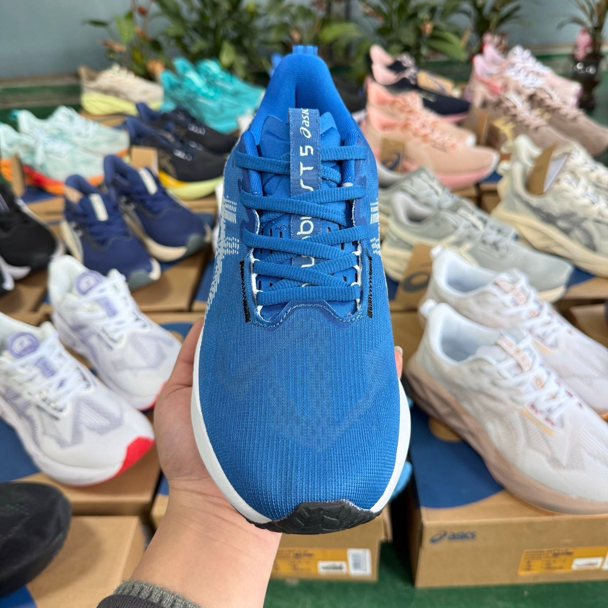 ASICS Novablast 5 LE Blue Running Shoes 1011B974-403