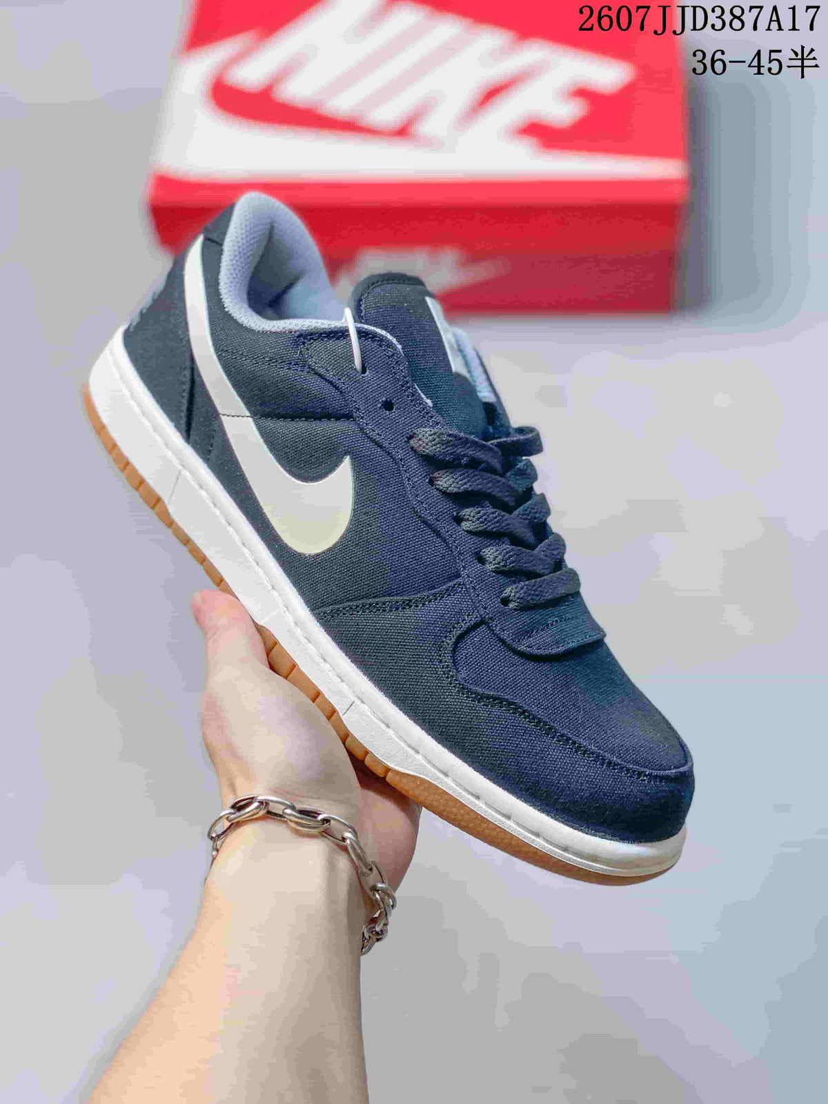 Nike Big Nike Low Lux Navy White Gum Sneakers 2607JJD387A17