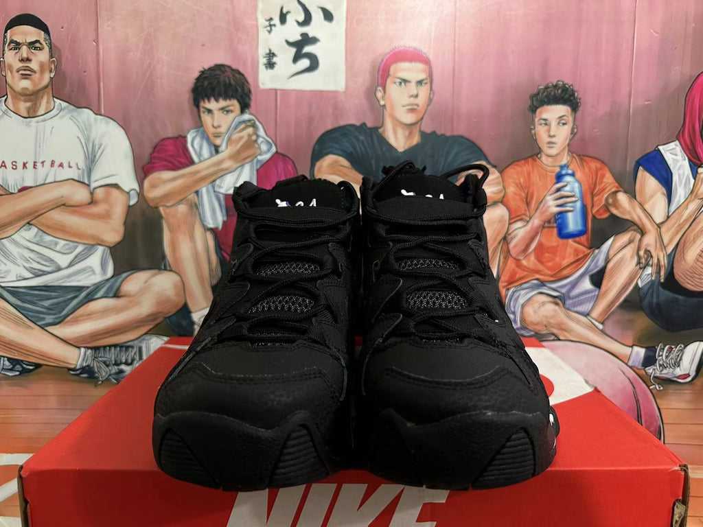 Nike Air Max Uptempo Basketball Shoes Black Purple