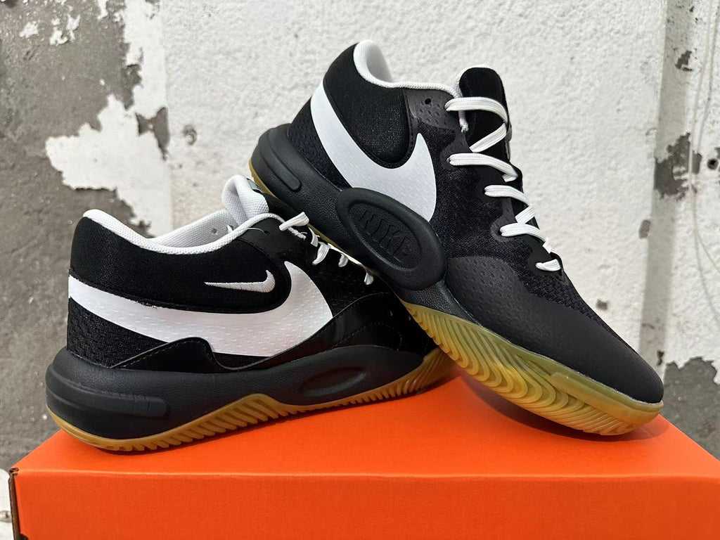 Nike Black and White Gum Sole Sneakers