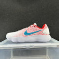 Nike White, Blue & Red Printed Sneakers