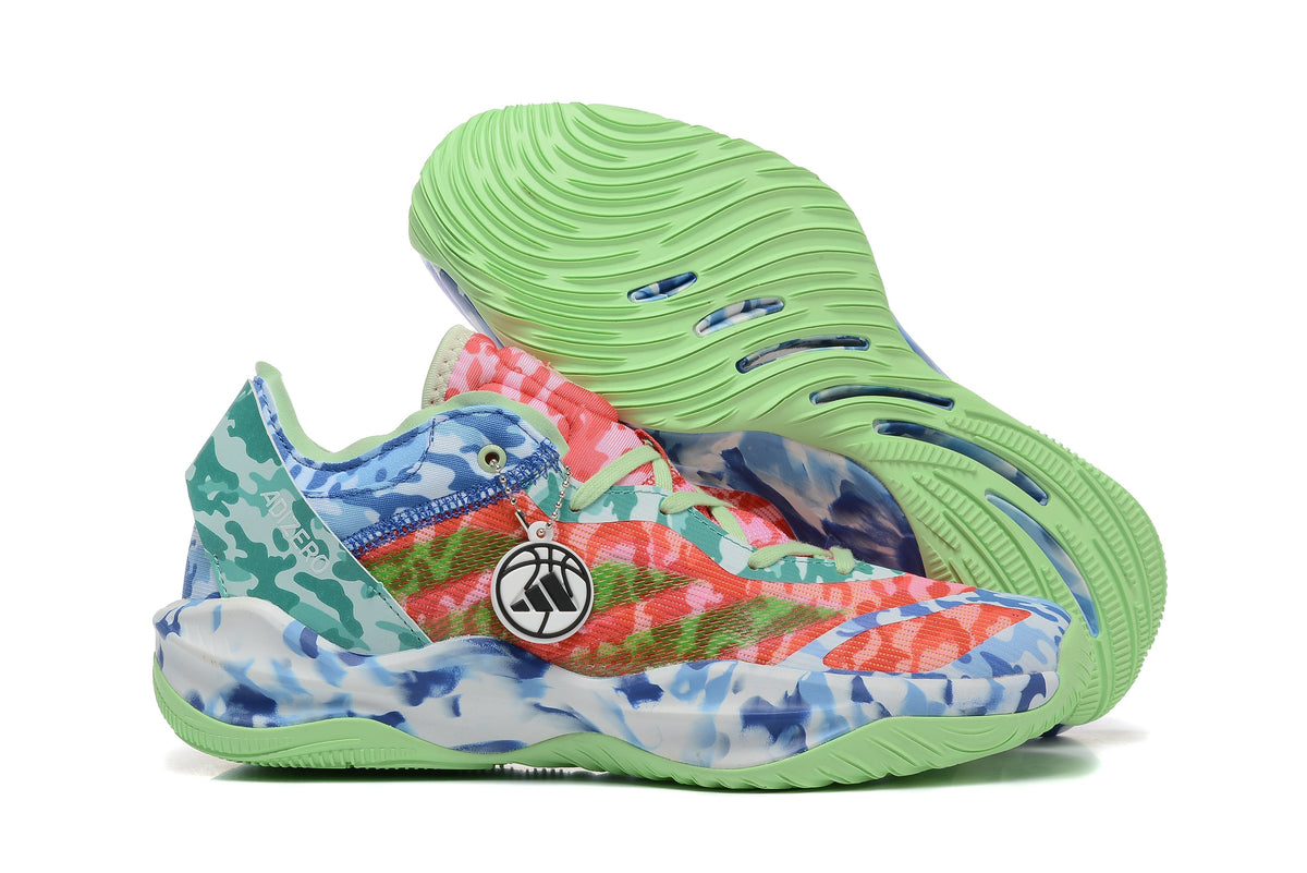 Adidas Basketball Sneakers in Multicolor Camouflage