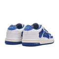 White and Blue Low-Top Sneakers MFS003-123