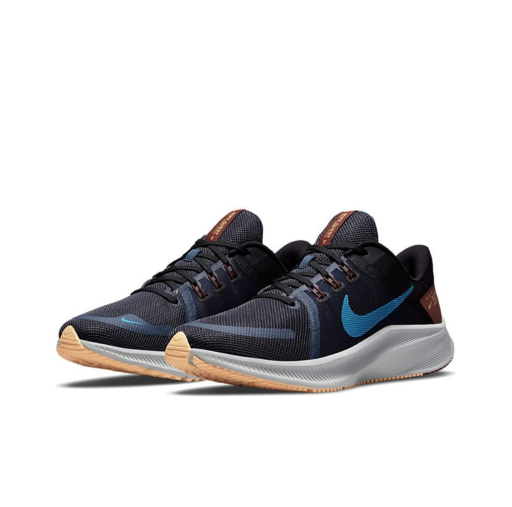 Nike Quest 4 Running Shoes Black Blue DA1105-400