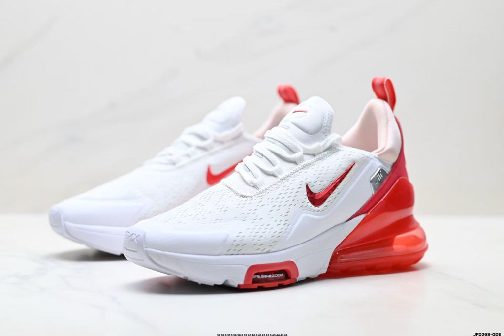 Nike Air Max 270 White Red Sneakers IO9884-110