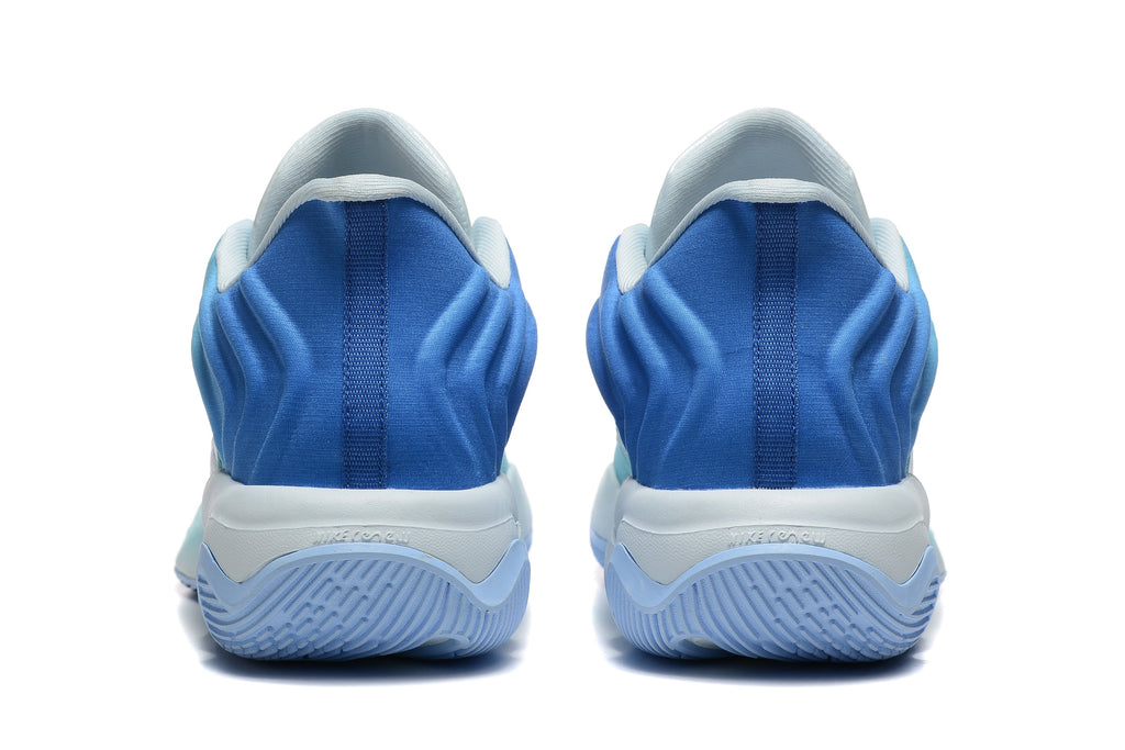 Nike Basketball Shoes in Aqua Blue and White, Style 885-6