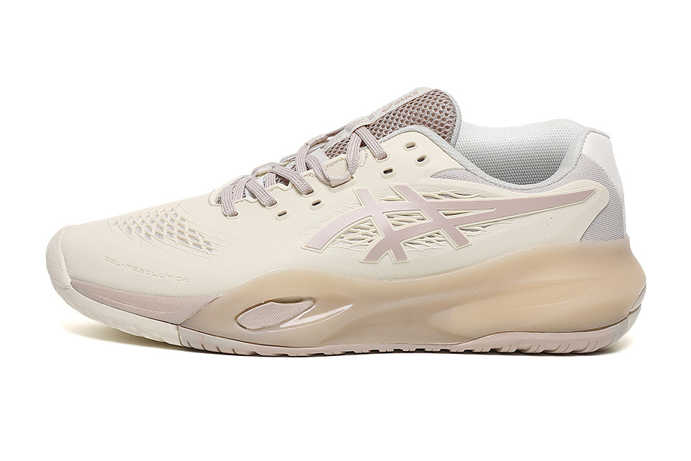 ASICS GEL-RESOLUTION Tennis Shoes Cream Pink