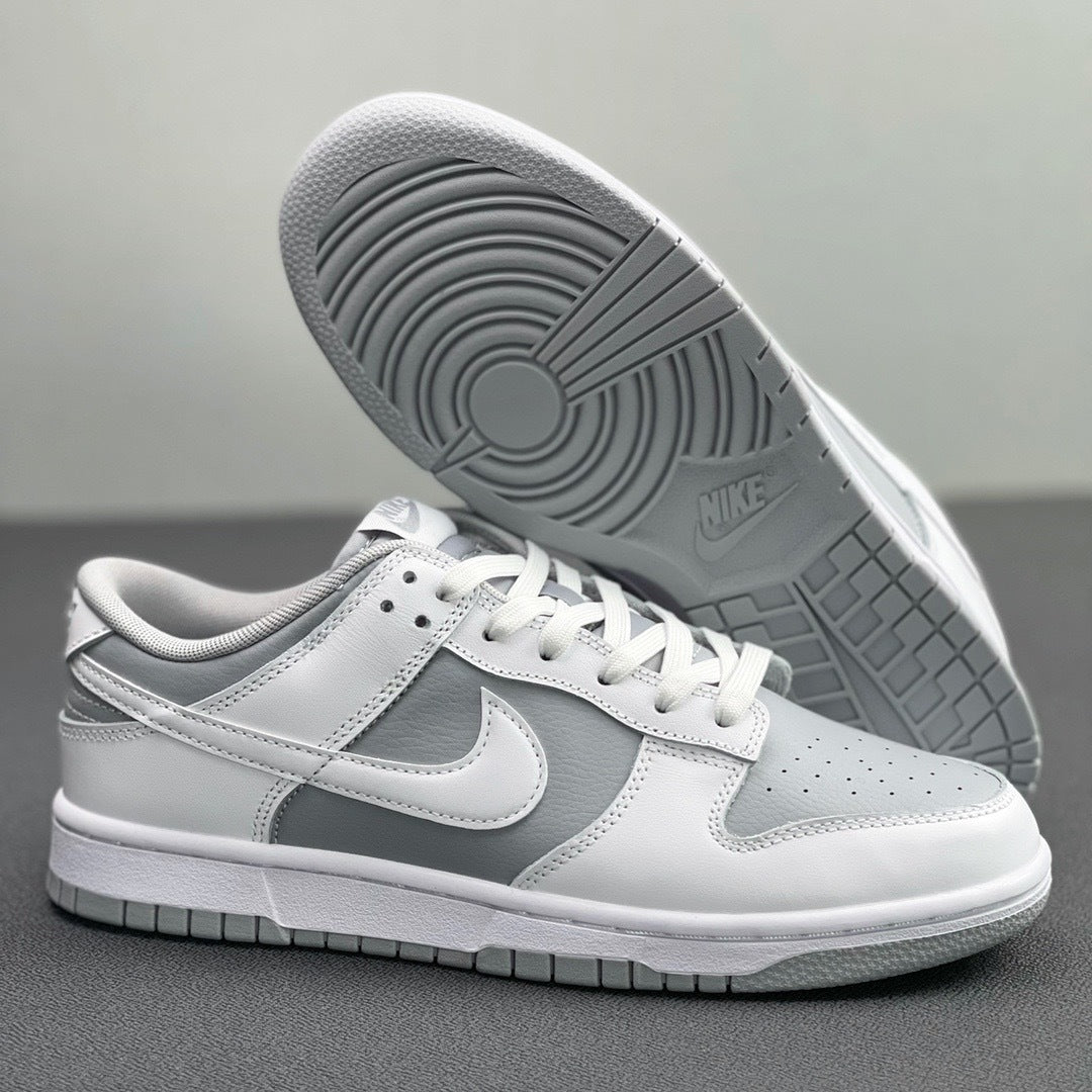 Nike Dunk Low Retro Sneakers, Wolf Grey/White, DJ6188-003