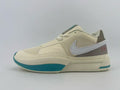 Nike DR8786-102 Basketball Shoes in Cream and Teal