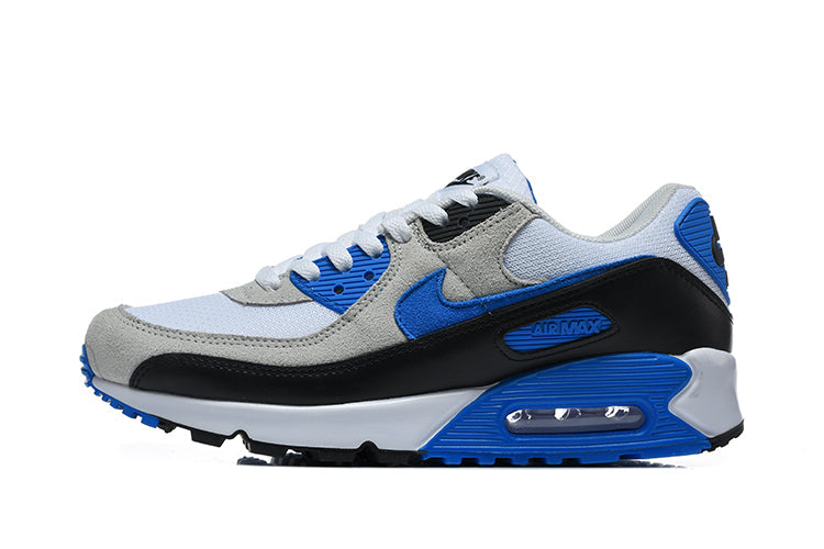 Nike Air Max 90 White Blue Black Sneakers