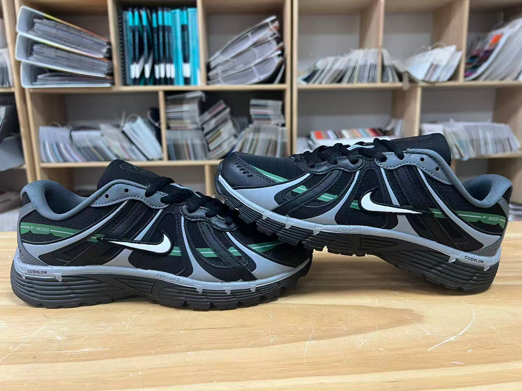 Nike P-9000 Sneakers Black Grey Green IZ4752-004
