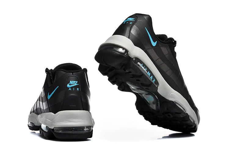 Nike Air Max Black and Blue Sneakers