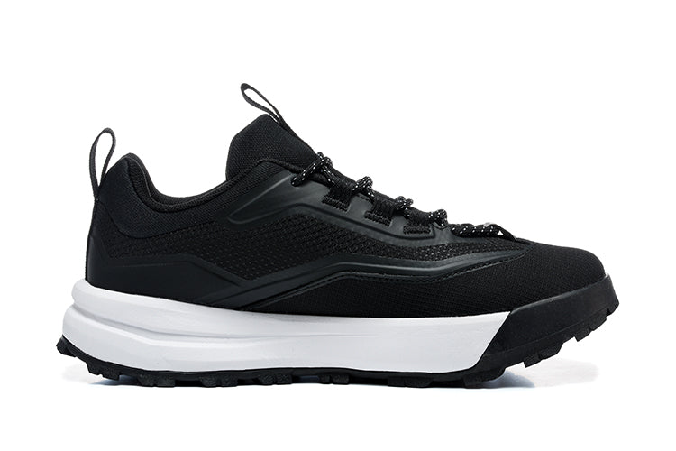 The North Face Black Trail Sneakers with White Midsole