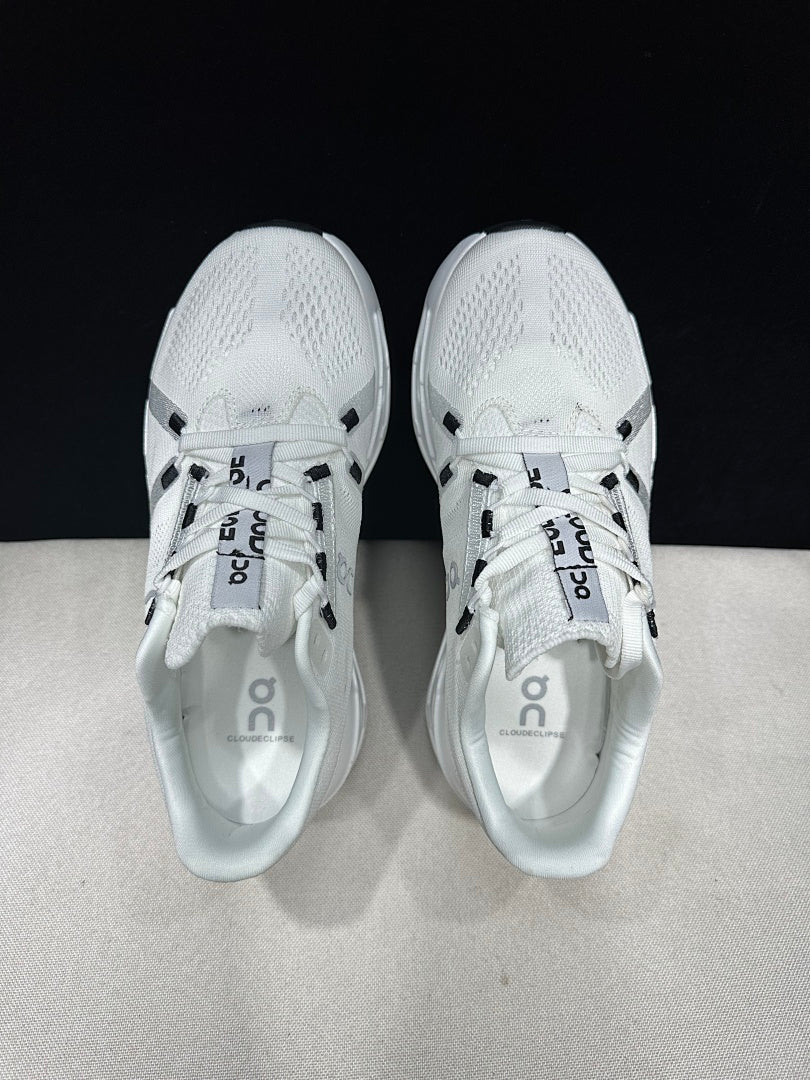 On Cloudeclipse White Running Sneakers