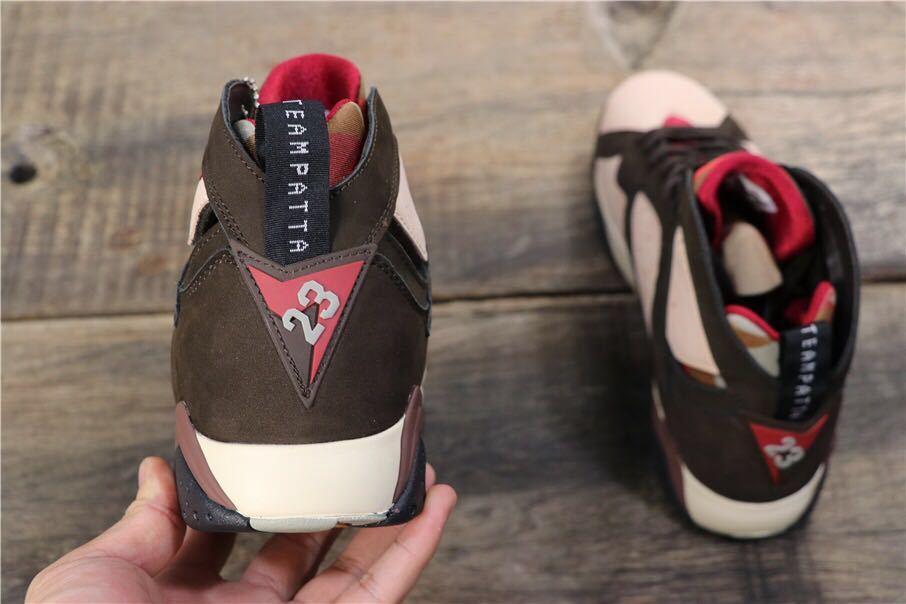 Jordan Air Jordan 7 Retro Patta Sneakers Brown Red AT3375-200