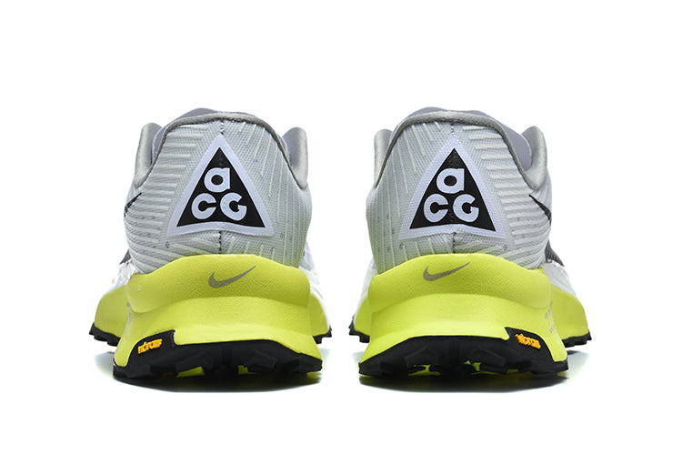 Nike ACG ZoomX Trail Running Shoes in Gray and Volt