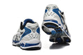 ASICS GEL White and Blue Running Sneakers