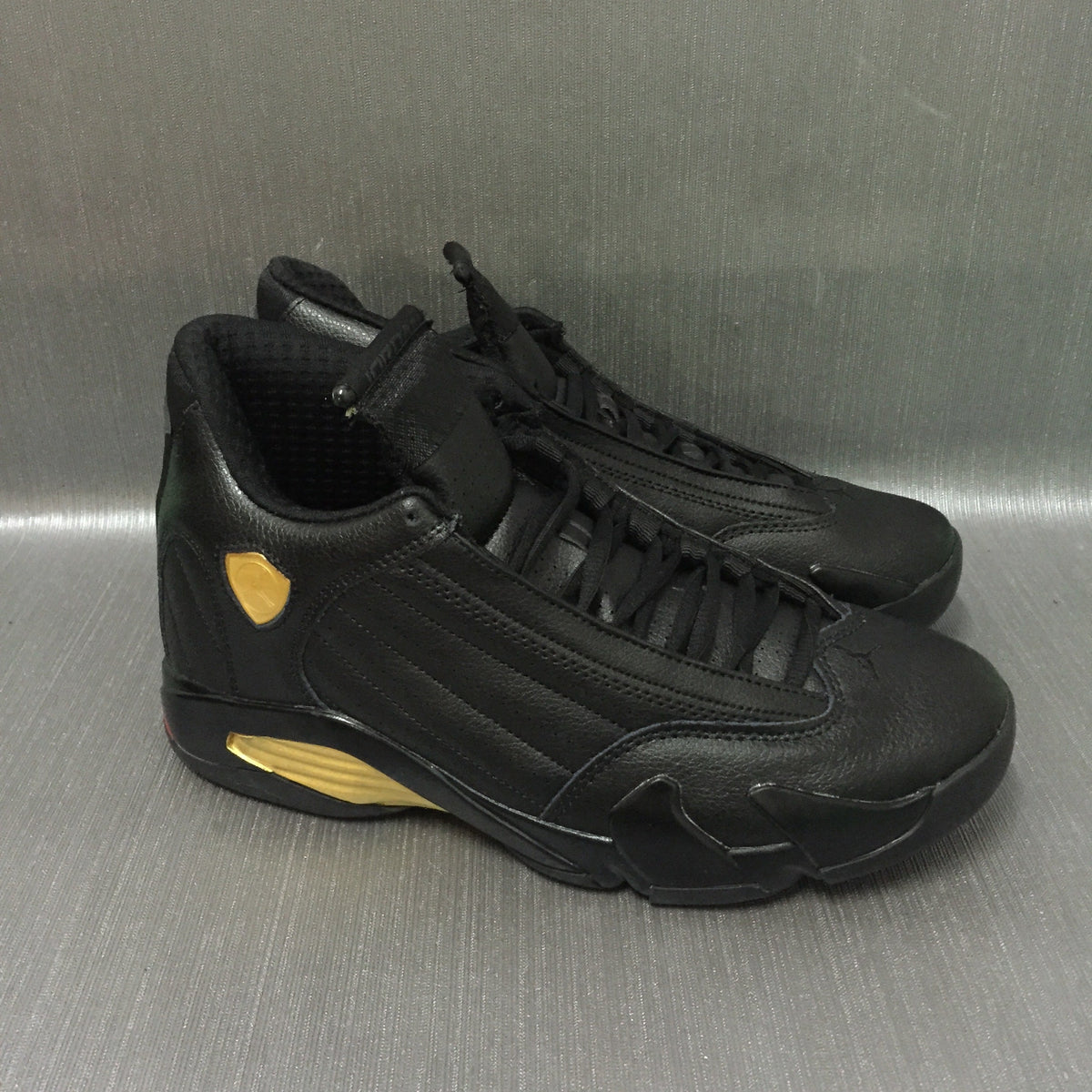 Jordan Air Jordan 14 Black Gold High-Top Sneakers