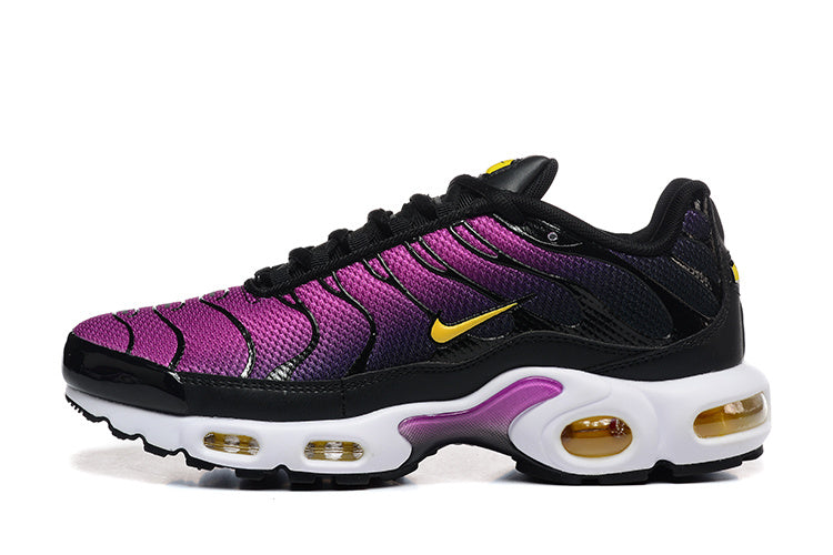 Nike Air Max Plus Sneakers Black Purple Yellow