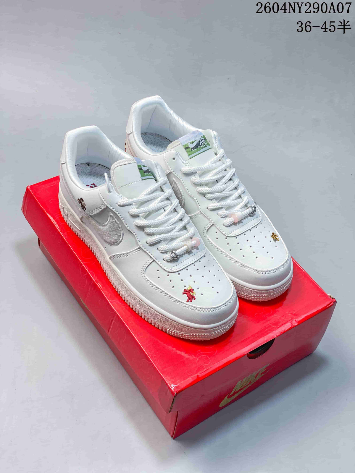 Nike Air Force 1 Low White Year of the Horse Sneakers